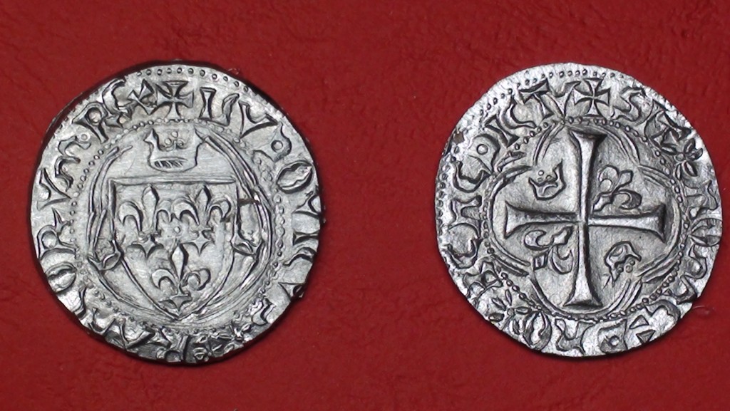 Blanc à la couronne - Louis XI -