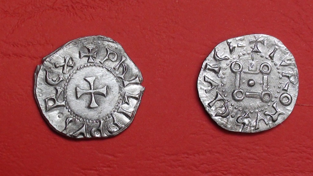Philippe IV le Bel.Denier tournois